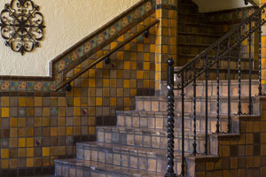 stairway designed by Henry Trost